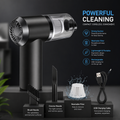 DEMARY Portable Cordless Vacuum Cleaner – High Suction Mini Handheld Cleaner with Washable Filter & USB Rechargeable
